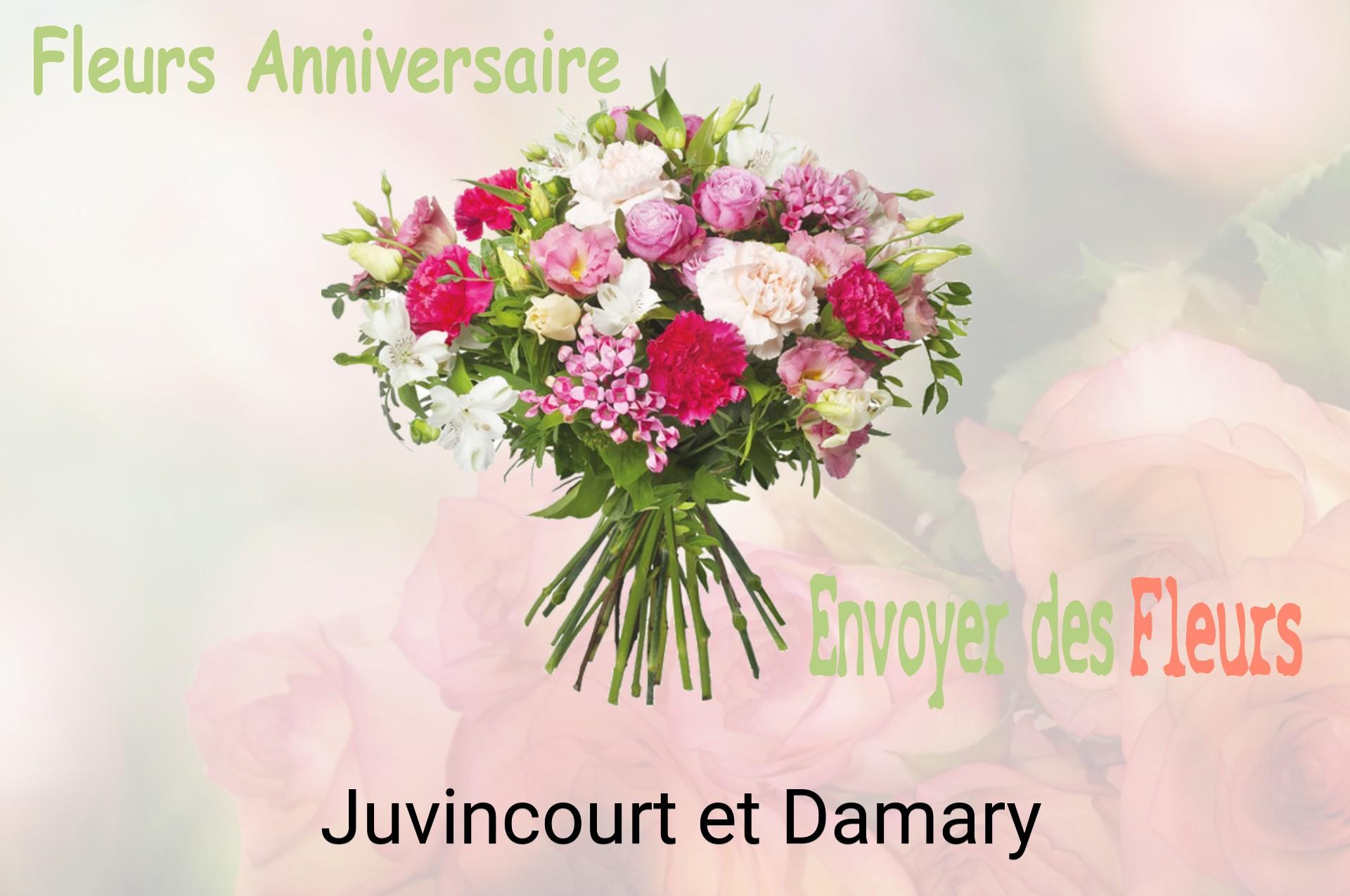 Bouquet de fleurs d’anniversaire livré à Juvincourt-et-Damary