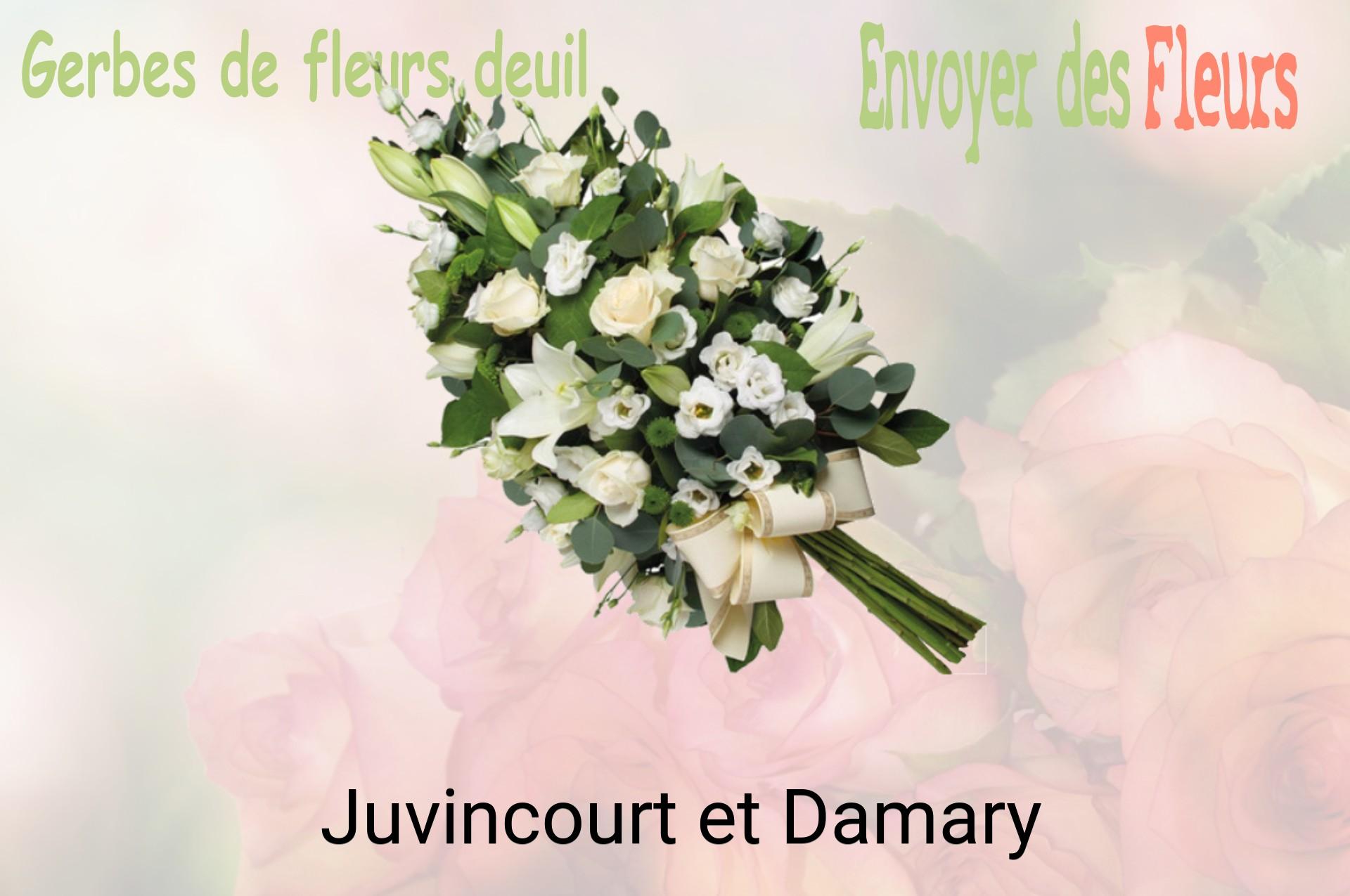 Gerbe de fleurs de deuil livrée à Juvincourt-et-Damary